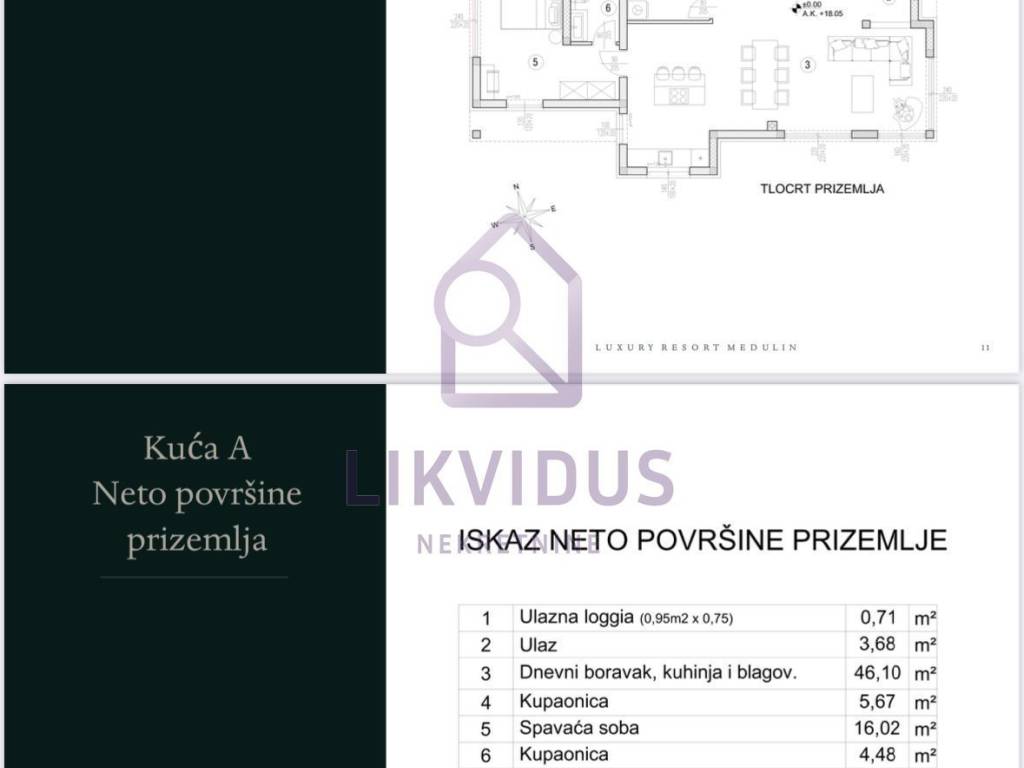 Samostojeća kuća, Prodaja, Medulin, Medulin