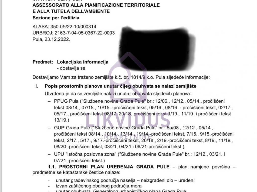 Građevinsko industrijsko, Prodaja, Pula, Pula