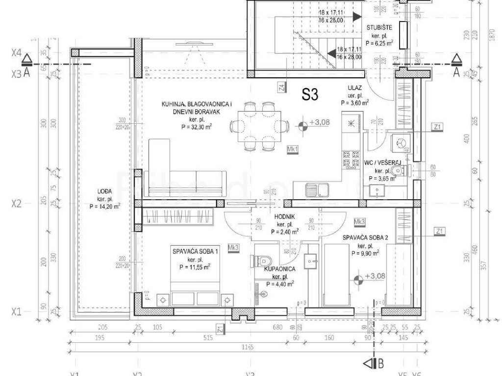 Luksuzni apartman, Prodaja, Zadar - Okolica, Kožino
