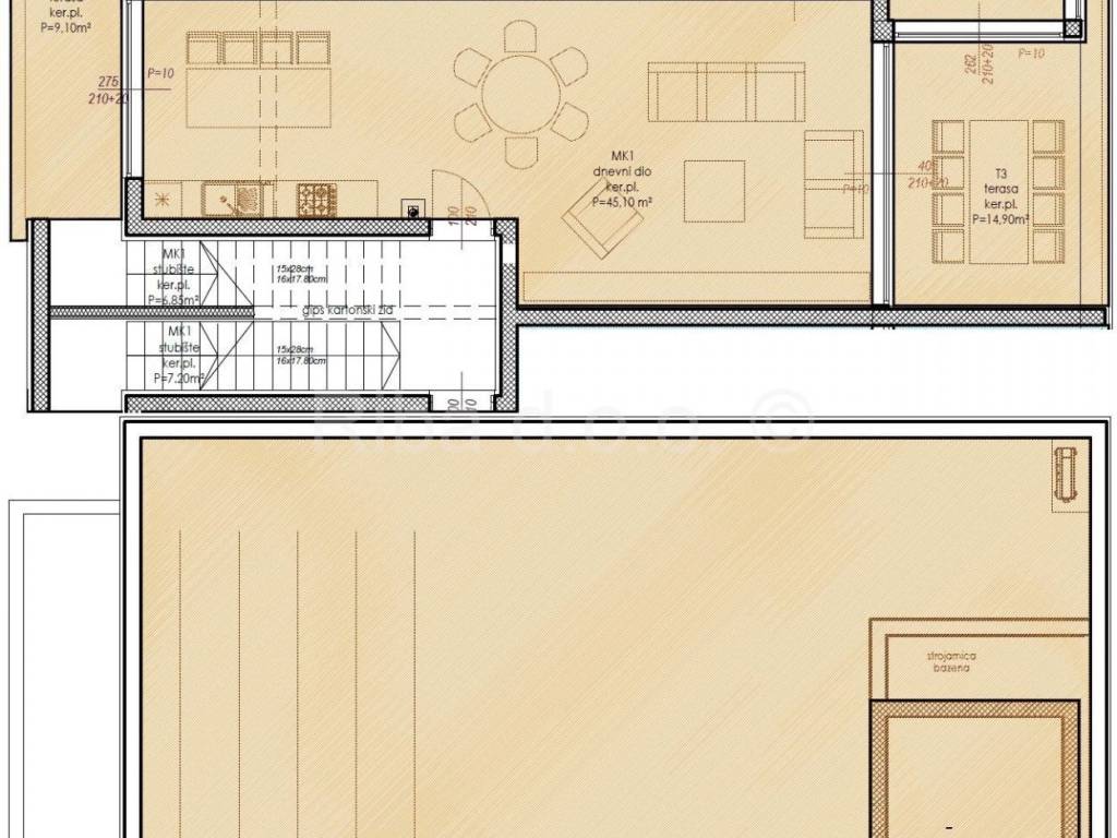 Apartman na moru, Prodaja, Posedarje, Vinjerac