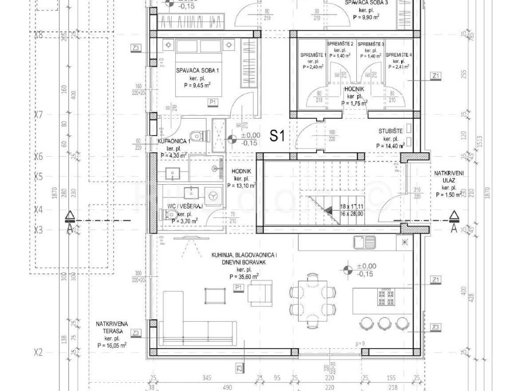 Luksuzni apartman, Prodaja, Zadar - Okolica, Kožino