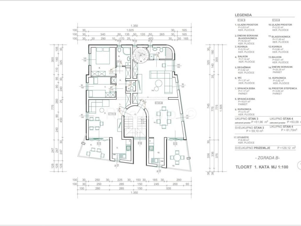 Luksuzni apartman, Prodaja, Zadar - Okolica, Kožino