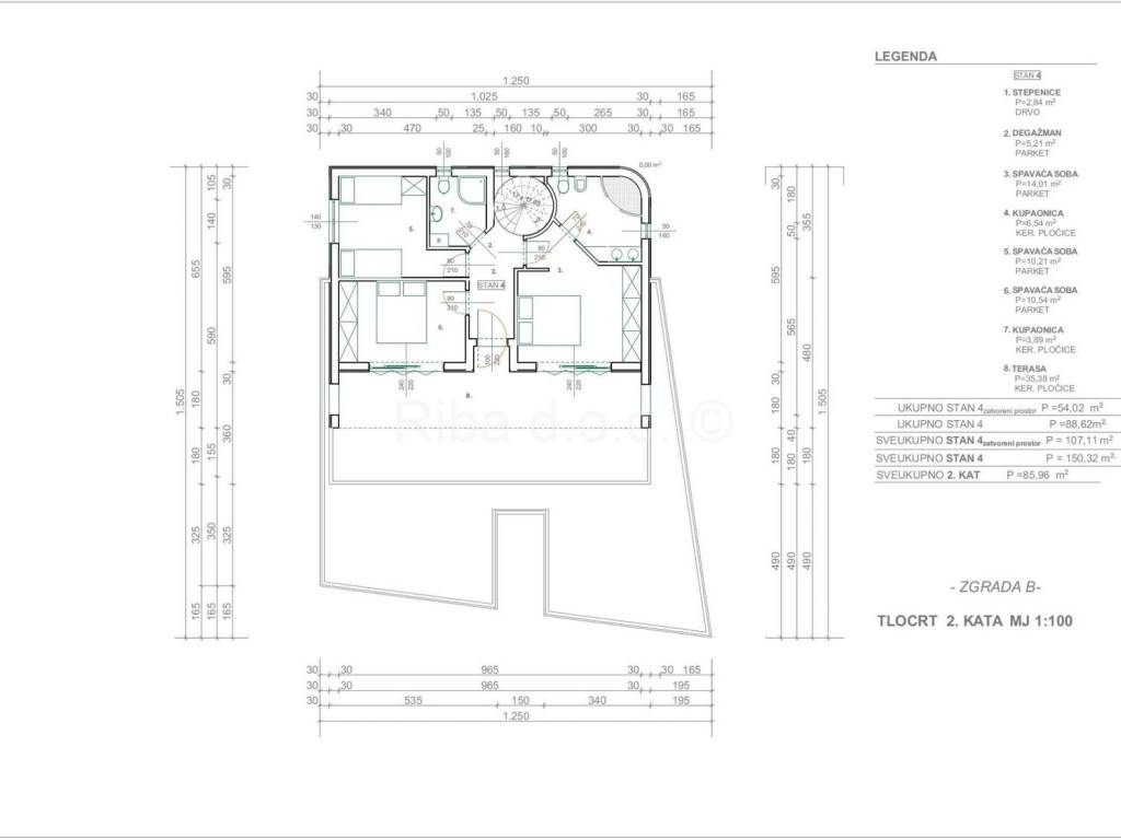 Luksuzni apartman, Prodaja, Zadar - Okolica, Kožino