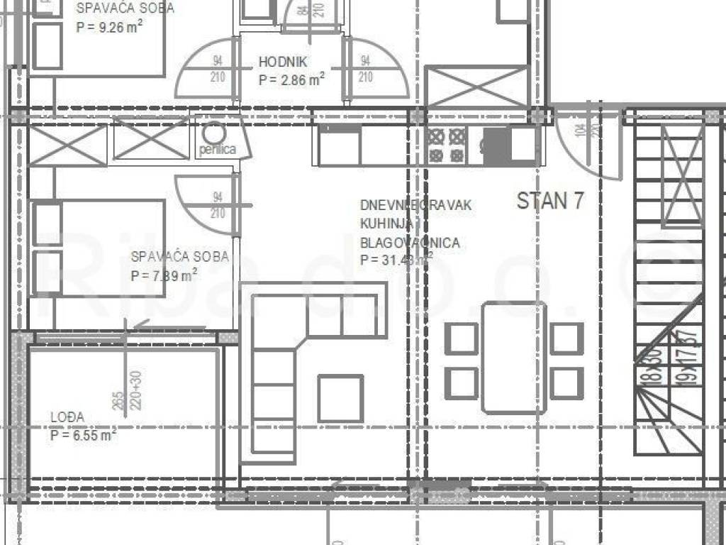 Luksuzni apartman, Prodaja, Nin, Zaton