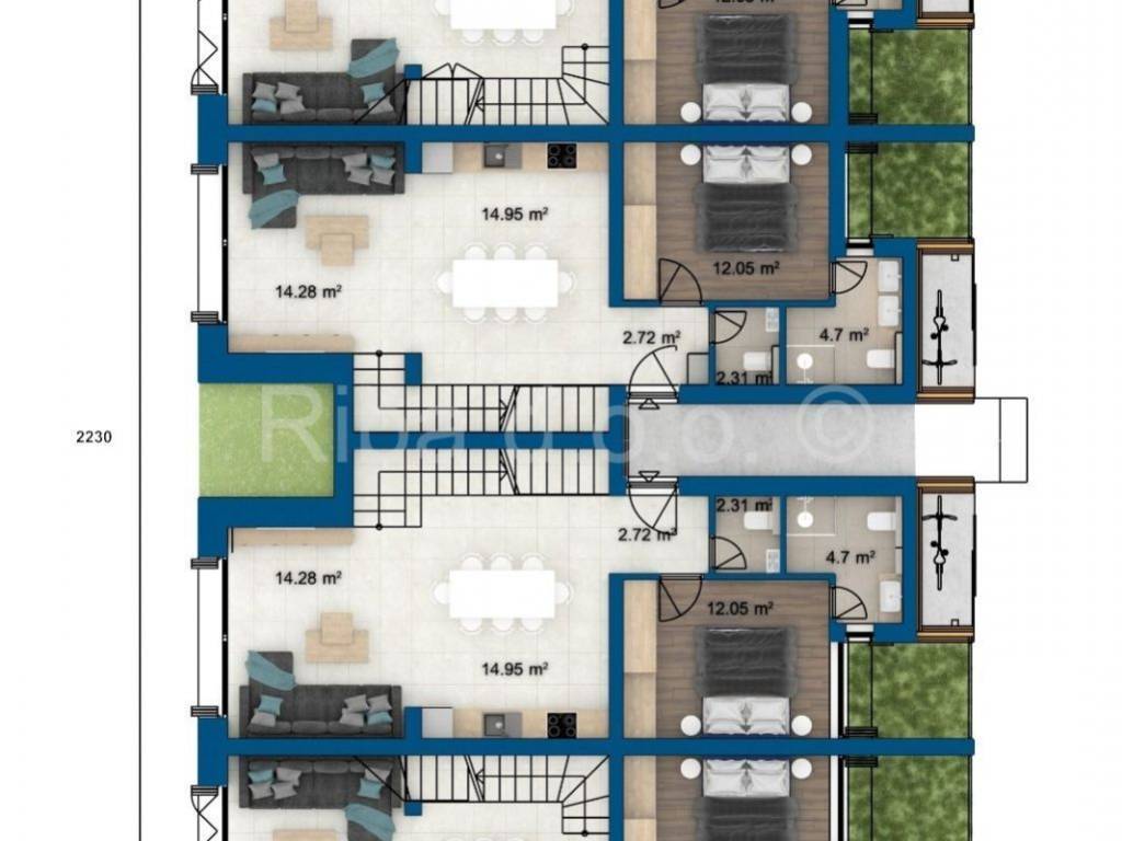Apartman s okućnicom, Prodaja, Privlaka, Privlaka