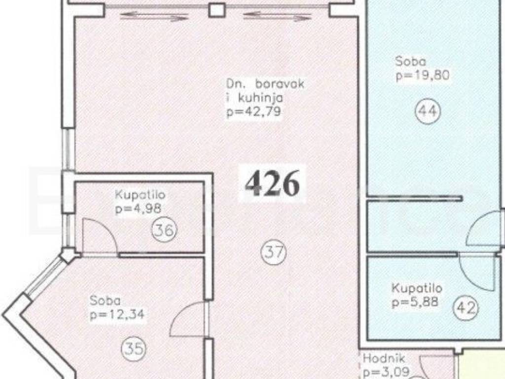 Stan u zgradi, Prodaja, Umag, Crveni Vrh