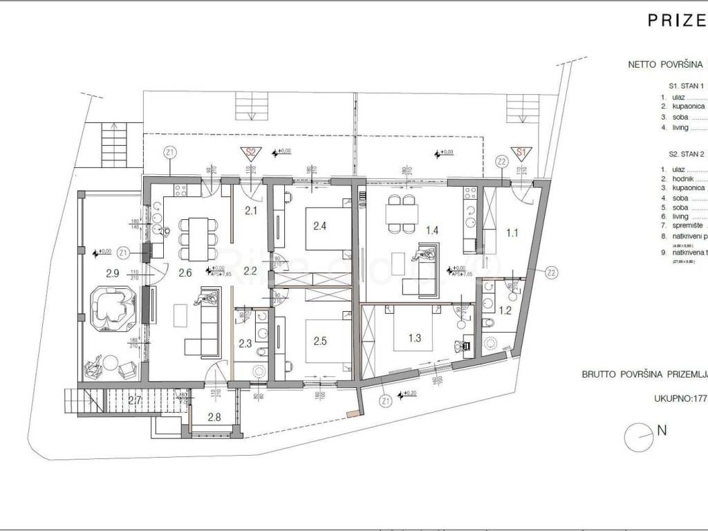 Luksuzni apartman, Prodaja, Tribunj, Tribunj