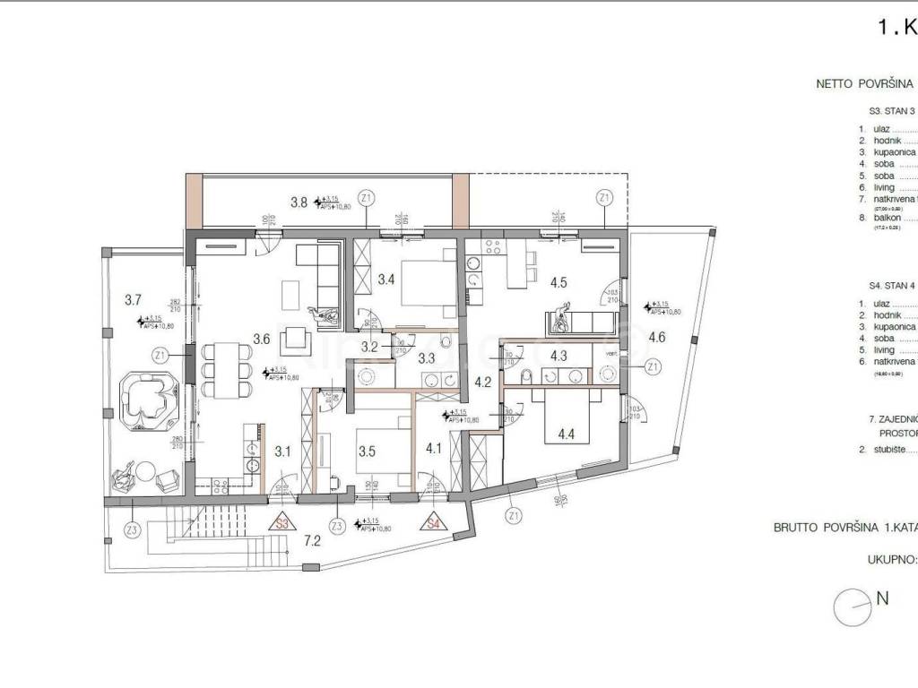 Luksuzni apartman, Prodaja, Tribunj, Tribunj