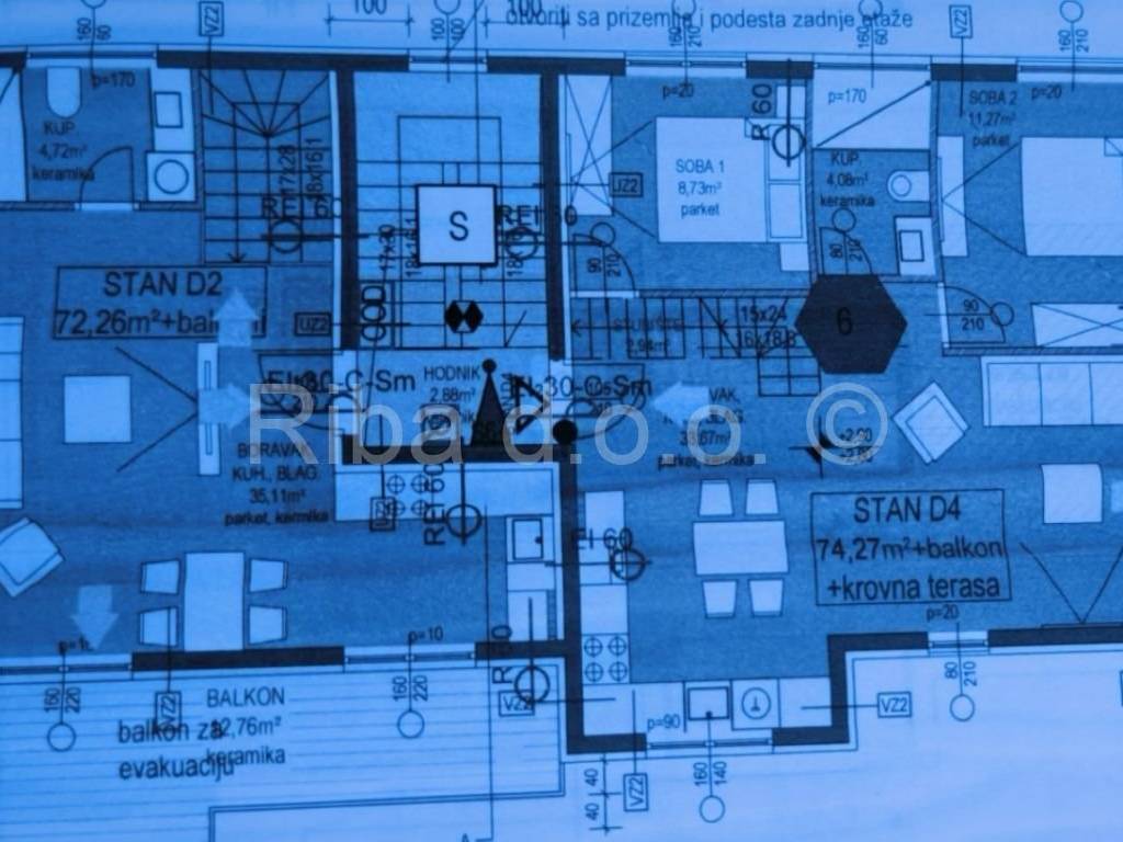 Luksuzni apartman, Prodaja, Vir, Vir