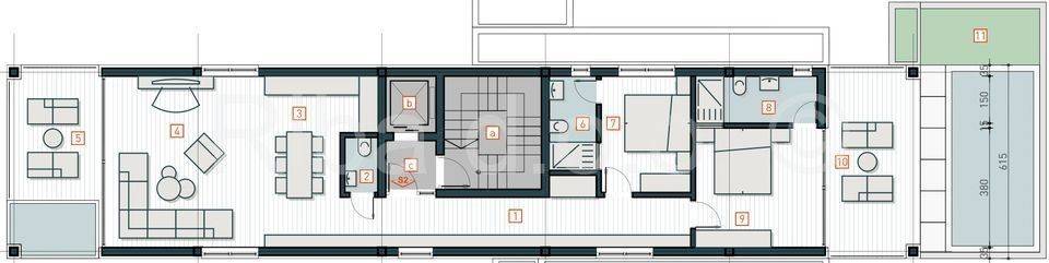 Luksuzni apartman, Prodaja, Šibenik - Okolica, Podsolarsko