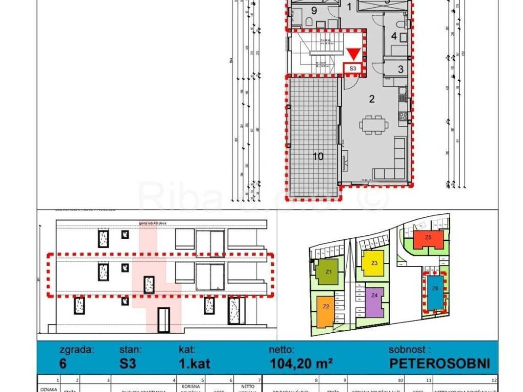 Apartman na moru, Prodaja, Šibenik - Okolica, Grebaštica
