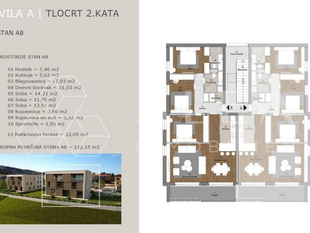 Stan u novogradnji, Prodaja, Labin, Labin