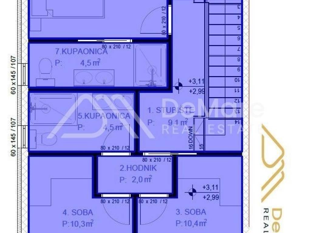 Luksuzni apartman, Prodaja, Sukošan, Sukošan