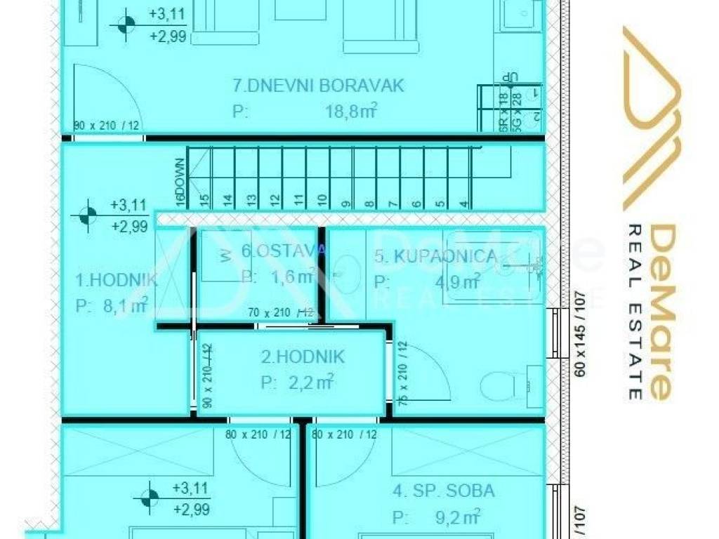 Luksuzni apartman, Prodaja, Sukošan, Sukošan