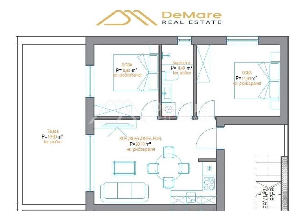 Apartman, Prodaja, Nin, Zaton