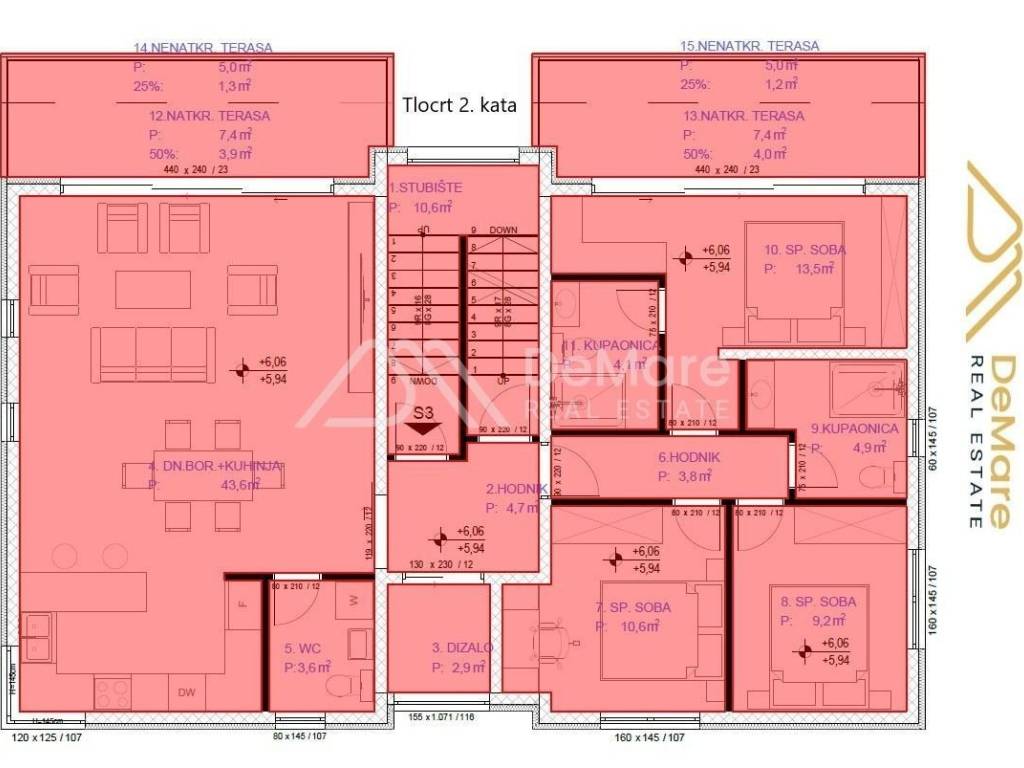 Luksuzni apartman, Prodaja, Sukošan, Sukošan