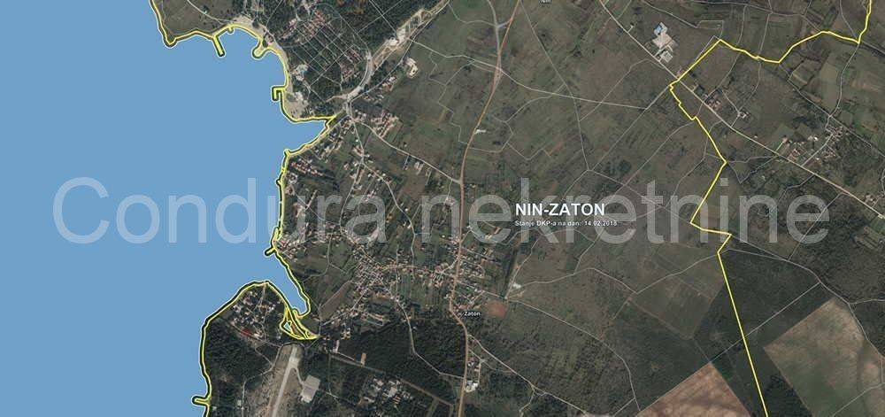 Građevinsko zemljište, Prodaja, Nin, Zaton