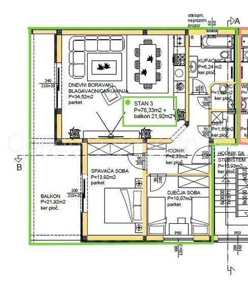 Apartman na moru, Prodaja, Privlaka, Privlaka