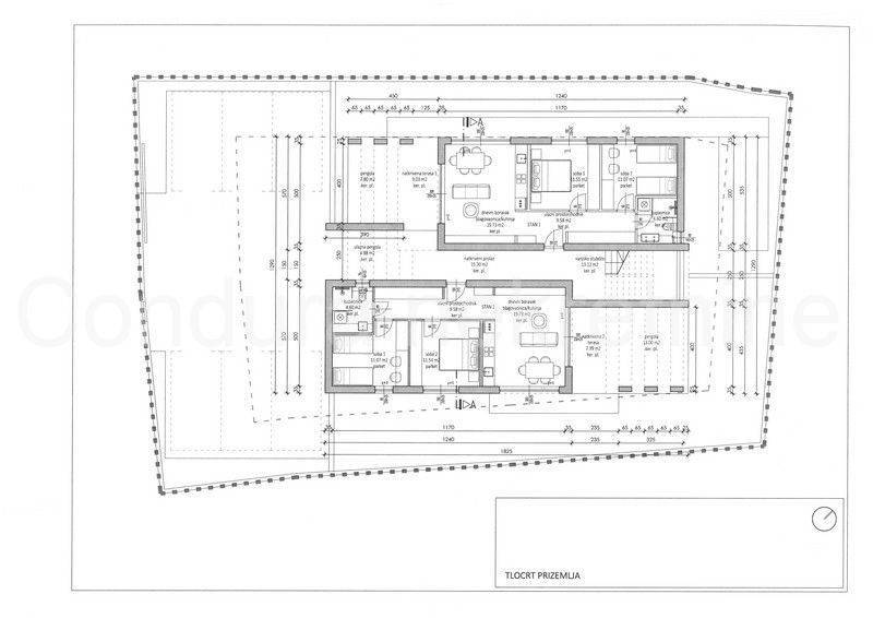 Apartman s okućnicom, Prodaja, Nin, Zaton
