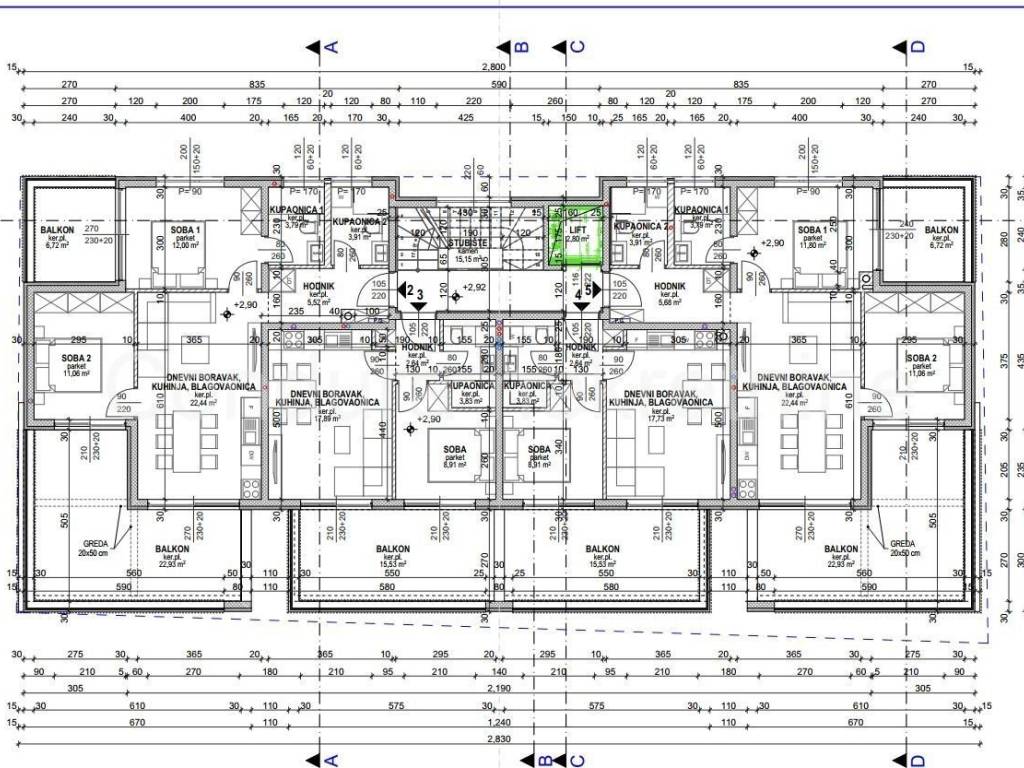 Apartman na moru, Prodaja, Povljana, Povljana