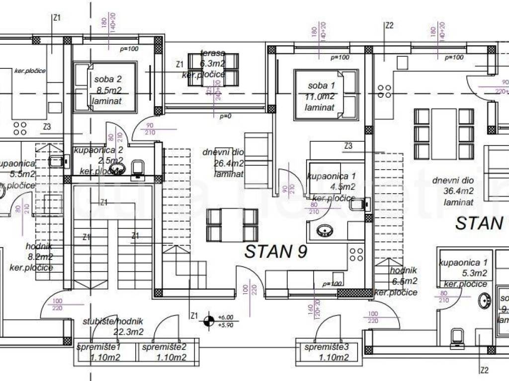 Apartman na moru, Prodaja, Nin, Nin