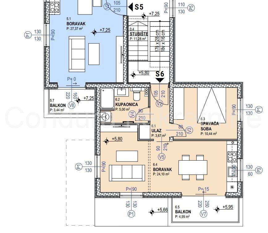 Apartman na moru, Prodaja, Povljana, Povljana