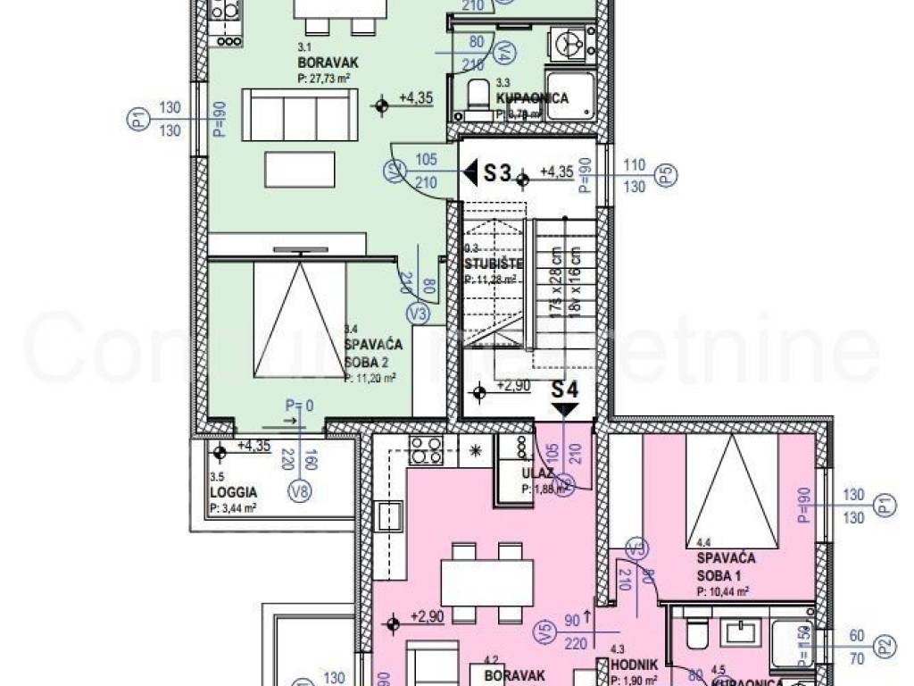 Apartman na moru, Prodaja, Povljana, Povljana