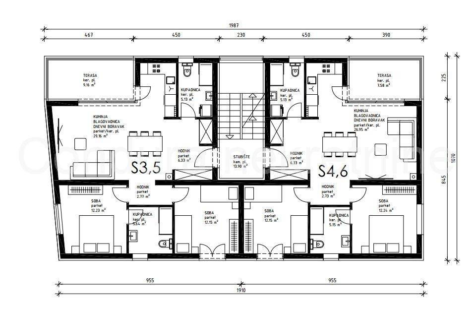 Apartman na moru, Prodaja, Privlaka, Privlaka