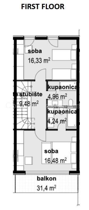 Kuća u nizu, Prodaja, Privlaka, Privlaka