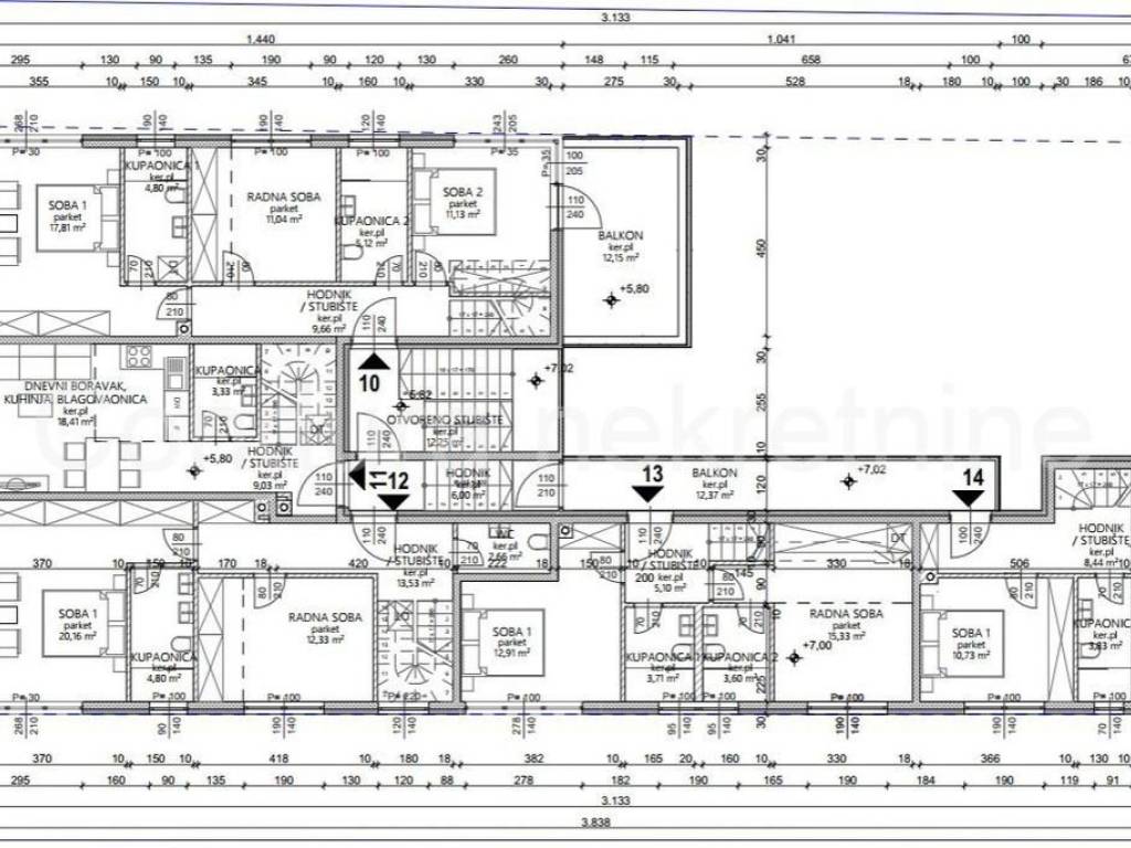 Apartman na moru, Prodaja, Povljana, Povljana