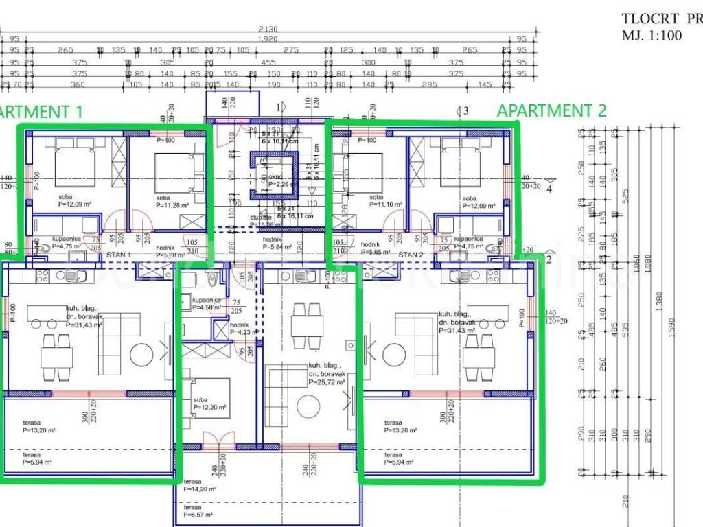 Apartman na moru, Prodaja, Sveti Filip i Jakov, Turanj