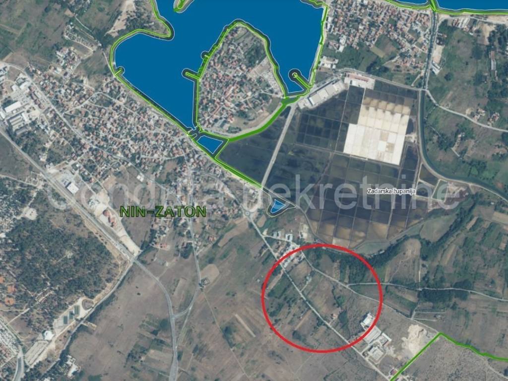 Građevinsko zemljište, Prodaja, Nin, Nin