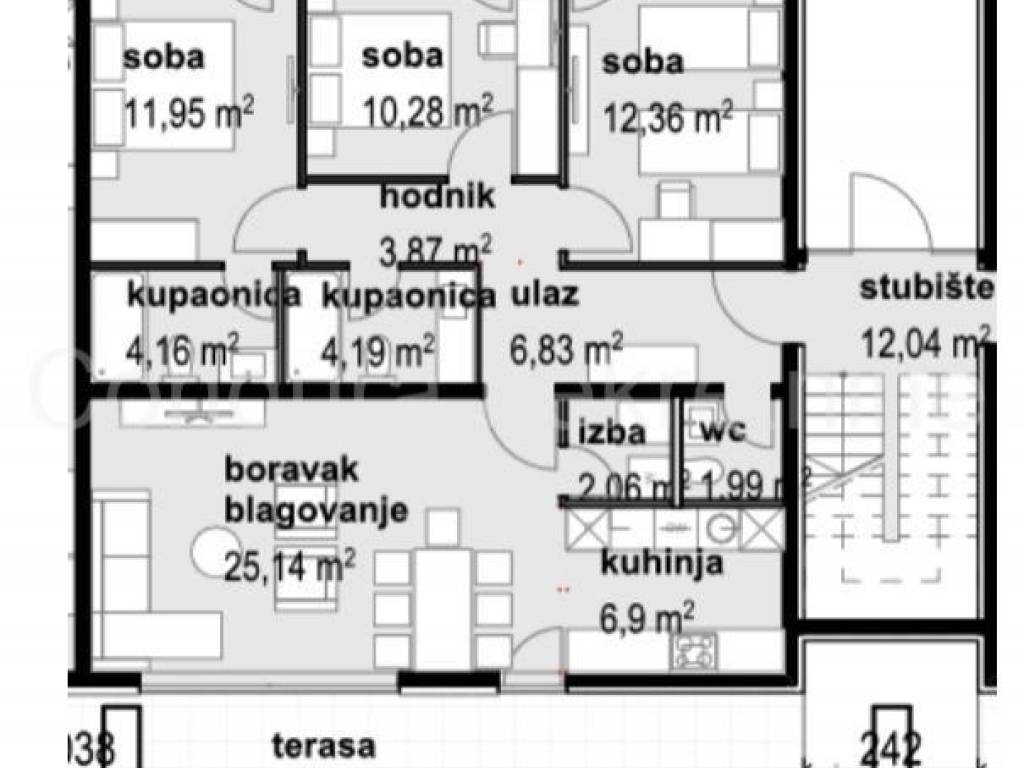 Apartman na moru, Prodaja, Privlaka, Privlaka