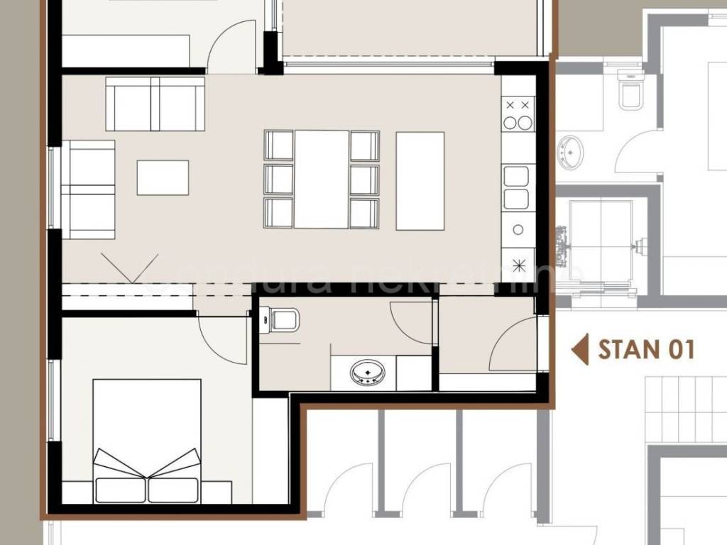 Apartman na moru, Prodaja, Privlaka, Privlaka