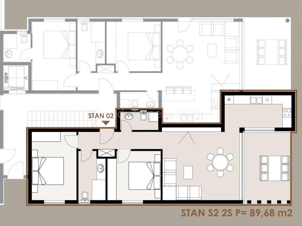 Apartman na moru, Prodaja, Privlaka, Privlaka