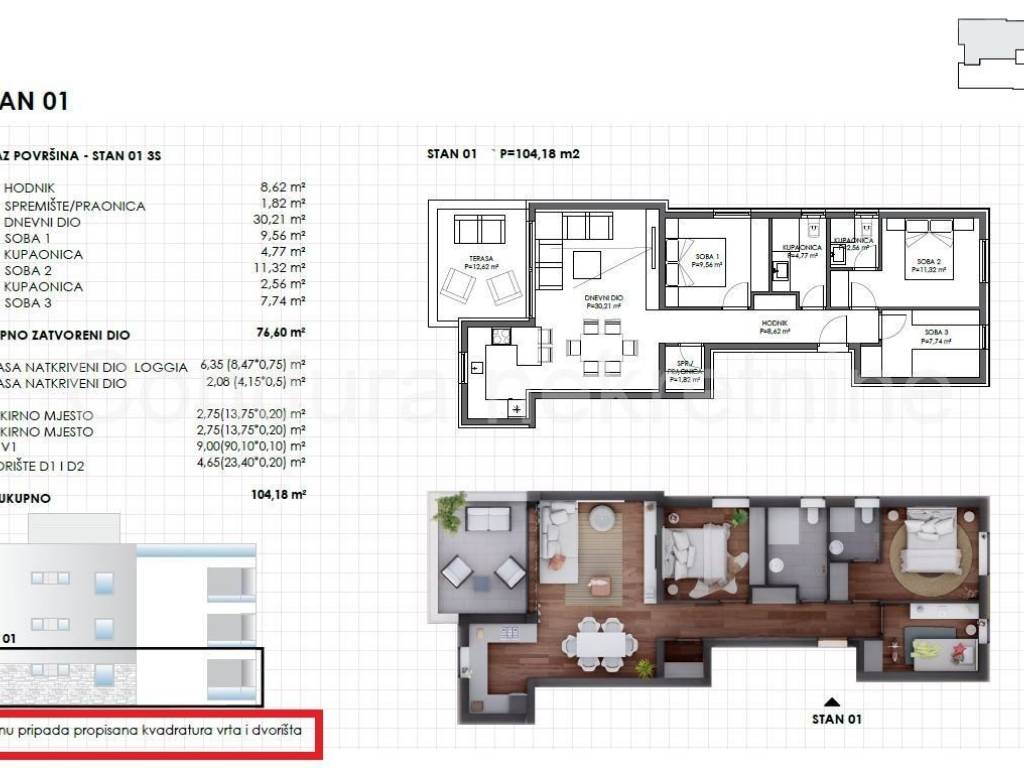 Apartman na moru, Prodaja, Sukošan, Sukošan