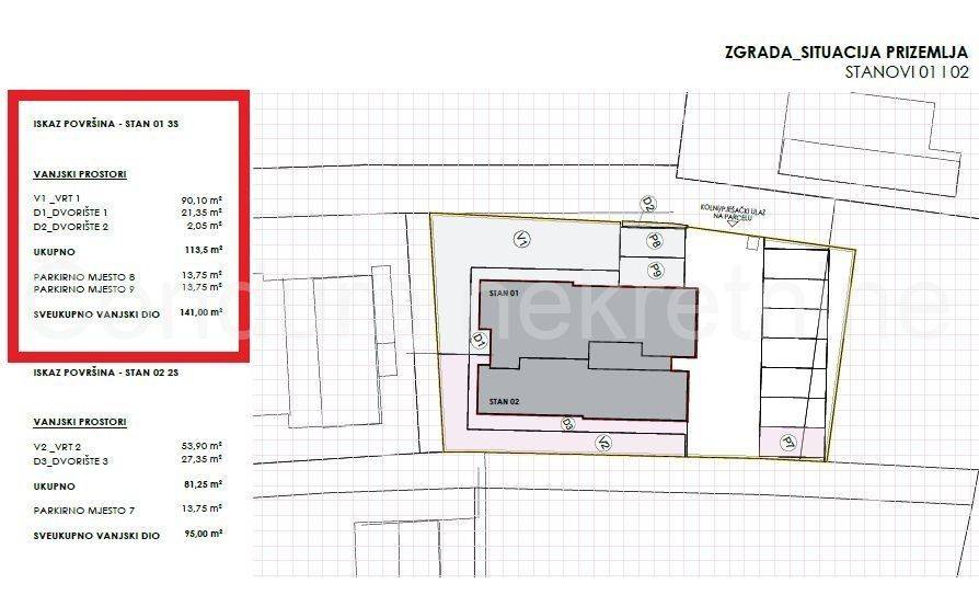 Apartman na moru, Prodaja, Sukošan, Sukošan