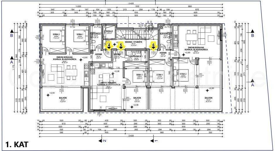Apartman na moru, Prodaja, Povljana, Povljana