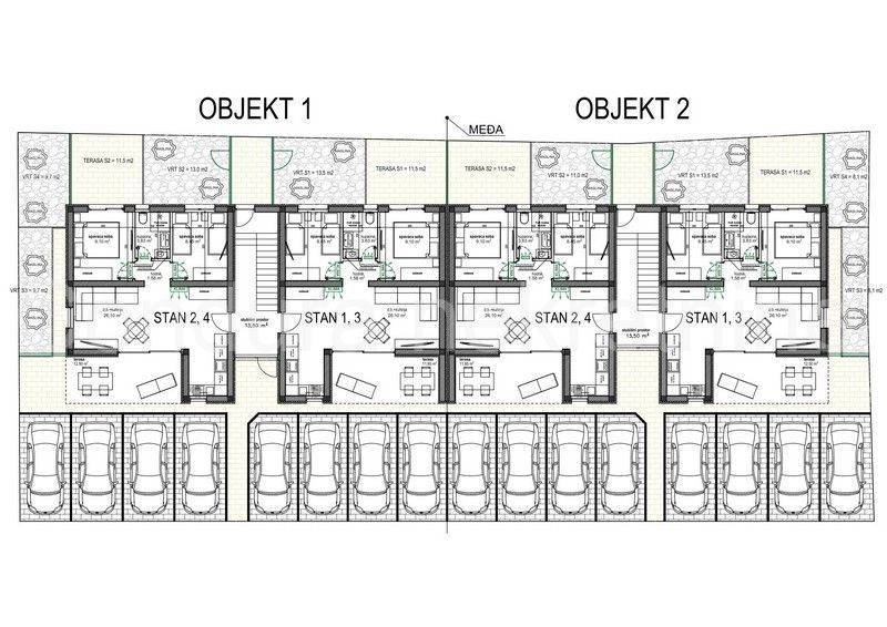 Apartman na moru, Prodaja, Vir, Vir