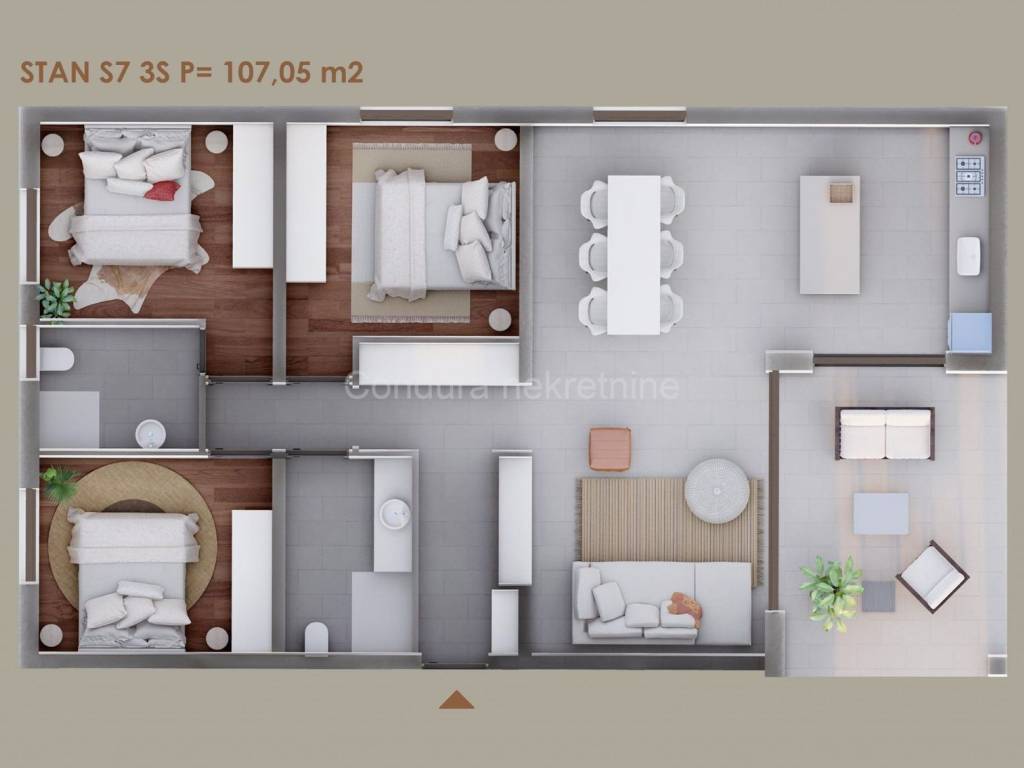 Apartman na moru, Prodaja, Privlaka, Privlaka