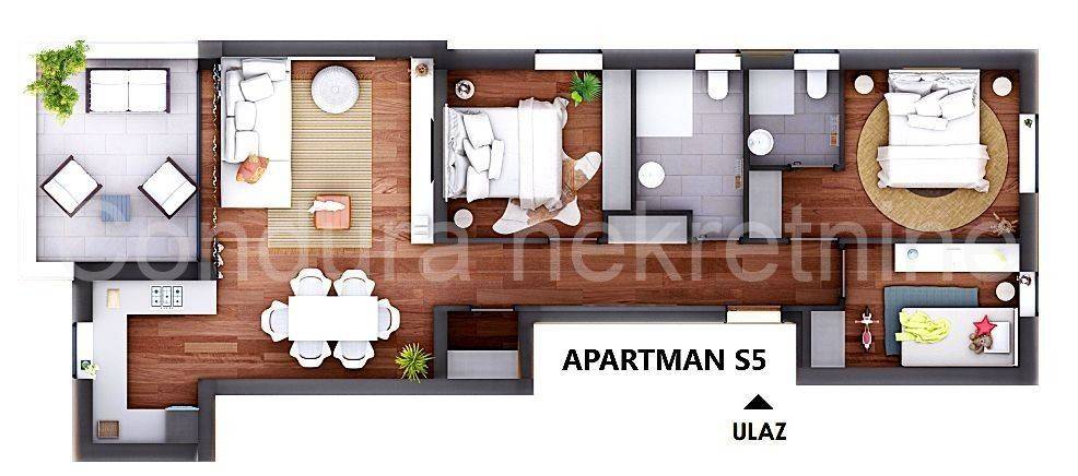 Apartman na moru, Prodaja, Sukošan, Sukošan