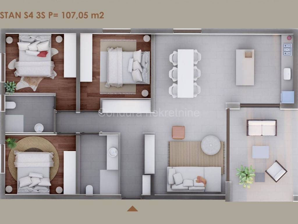 Apartman na moru, Prodaja, Privlaka, Privlaka