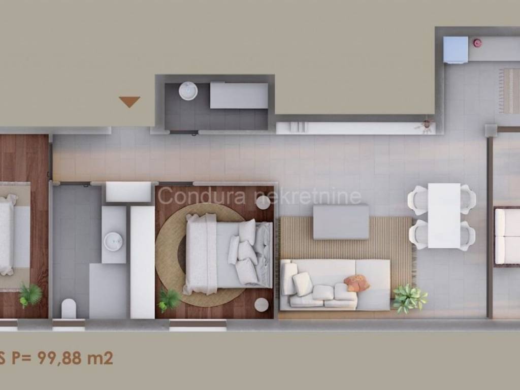Apartman na moru, Prodaja, Privlaka, Privlaka