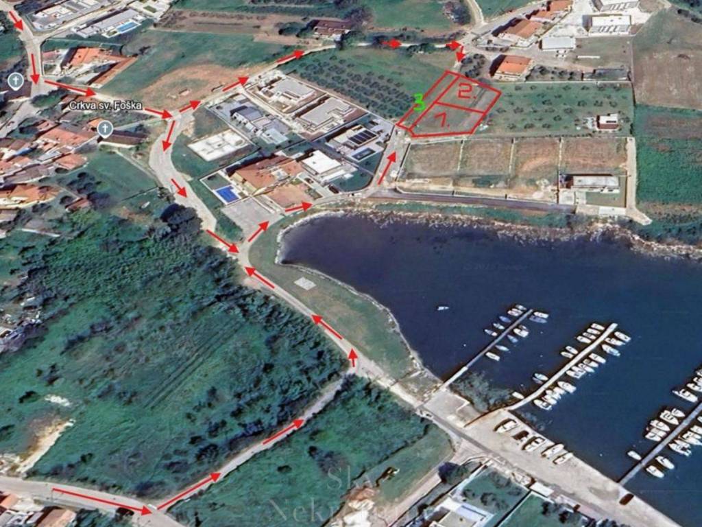 Građevinsko zemljište M2, Prodaja, Medulin, Pomer