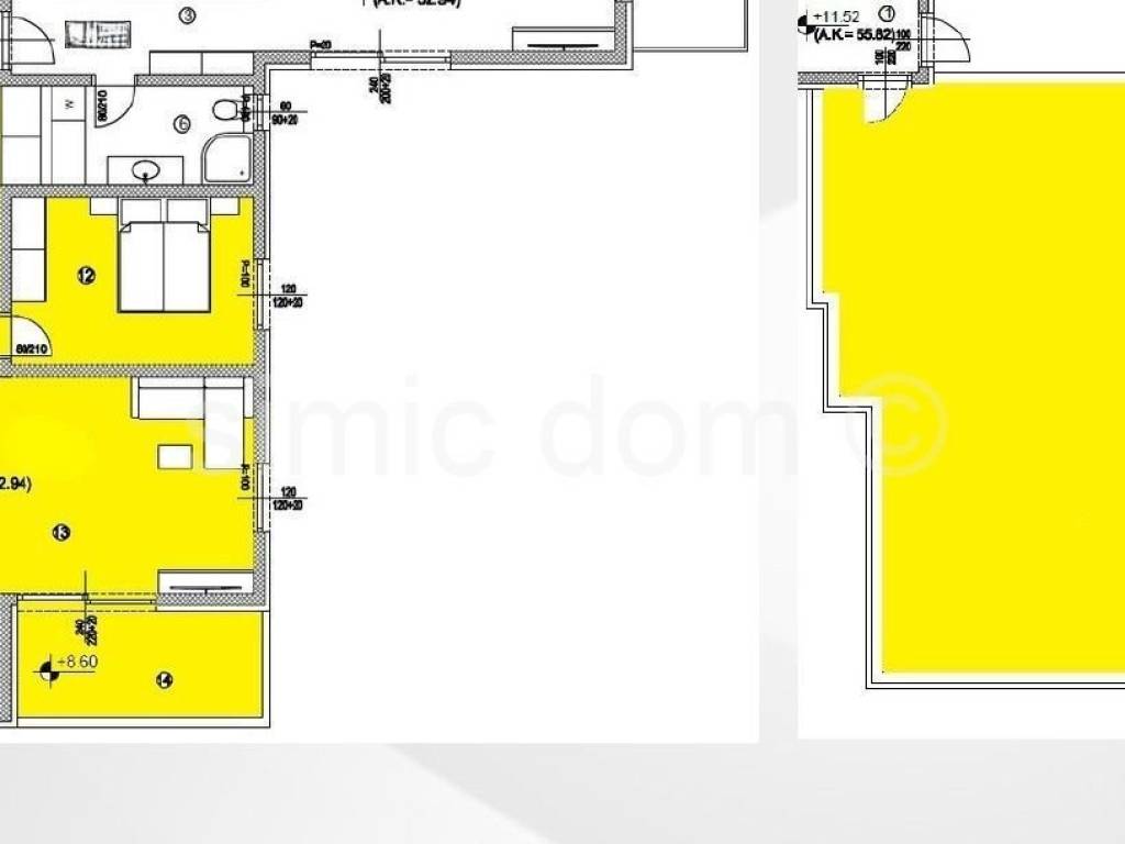 Apartman na moru, Prodaja, Okrug, Okrug Gornji