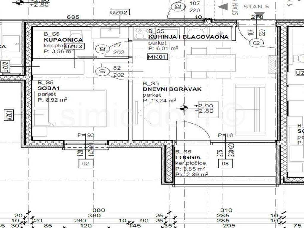 Apartman na moru, Prodaja, Trogir, Čiovo