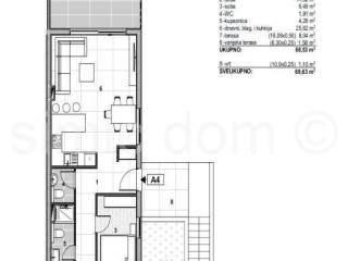 Apartman na moru, Prodaja, Trogir - Okolica, Arbanija