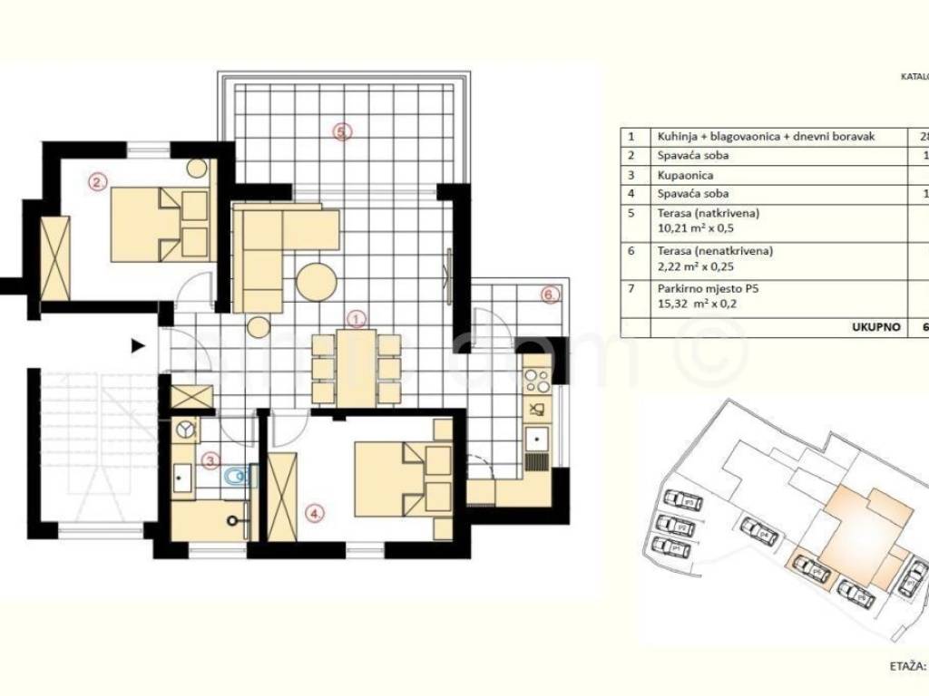 Apartman na moru, Prodaja, Murter, Murter