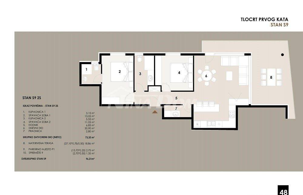 Apartman, Prodaja, Privlaka, Privlaka