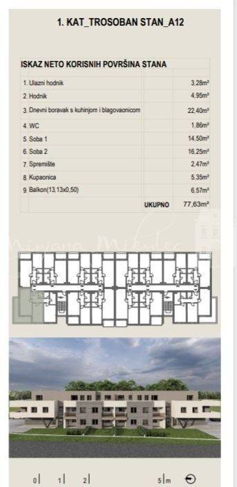 Stan u novogradnji, Prodaja, Zagreb, Novi Zagreb - zapad